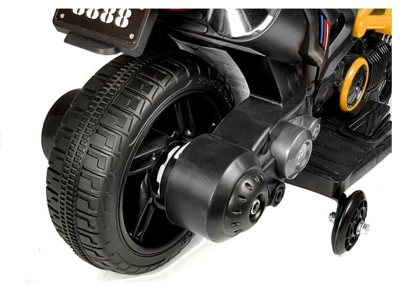 Motor na akumulator za otroke LEAN CARS GTM1188 LED Rumeni 5