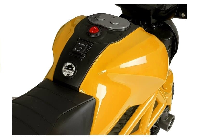 Motor na akumulator za otroke LEAN CARS GTM1188 LED Rumeni 6