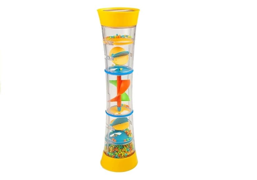 Igrača ropotulja Labirint z žogicami Twirly - LEAN TOYS 3
