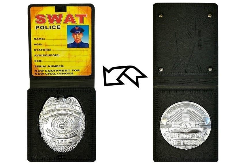 LEAN TOYS Policijski Set: Puška, Pištola, Dodatki 5