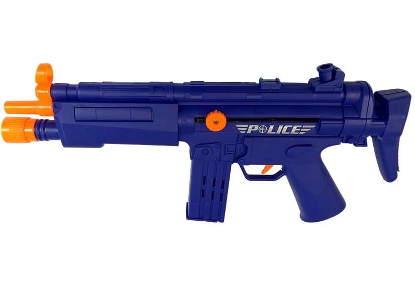 LEAN TOYS Policijski Set: Puška, Pištola, Dodatki 2