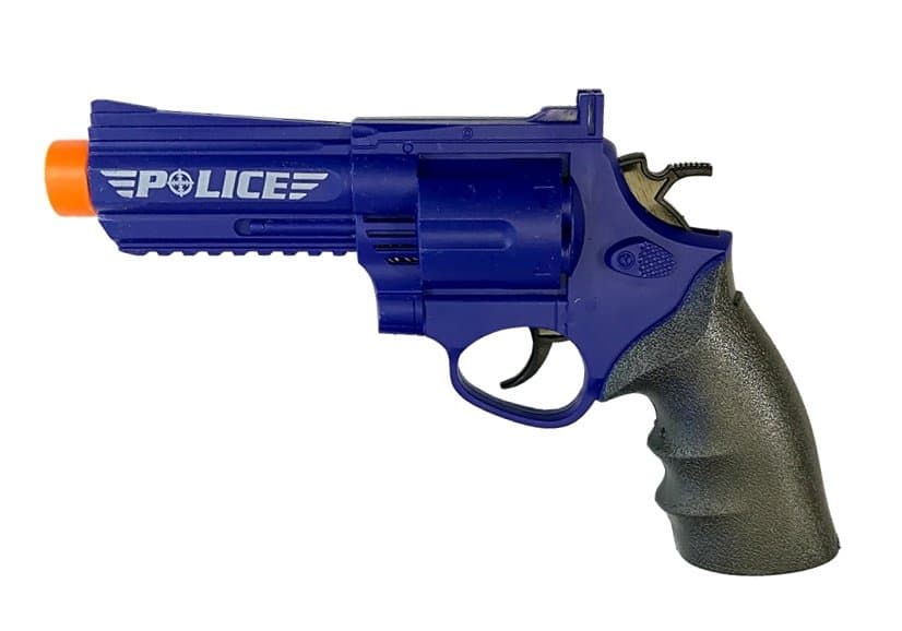 LEAN TOYS Policijski Set: Puška, Pištola, Dodatki 3