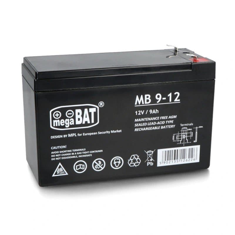 AGM gel akumulator za električni avto 12V 9Ah