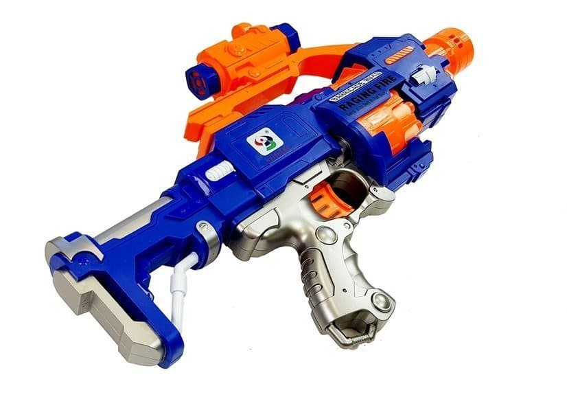 LEAN TOYS karabin na otroške penaste krogle 45 cm 2