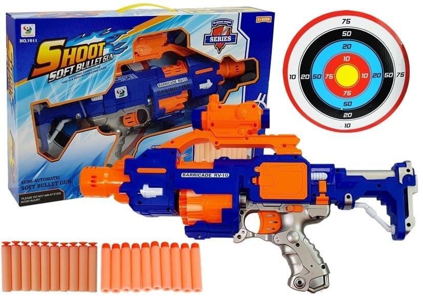 LEAN TOYS karabin na otroške penaste krogle 45 cm