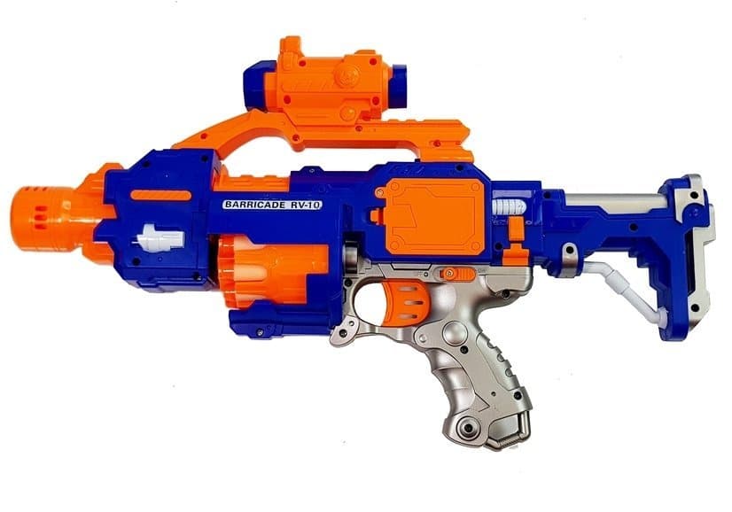LEAN TOYS karabin na otroške penaste krogle 45 cm 3