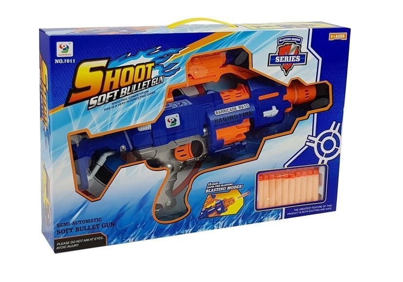 LEAN TOYS karabin na otroške penaste krogle 45 cm 7