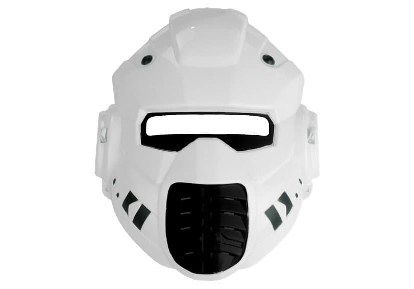 LEAN TOYS vesoljski laserski pištola z masko 3