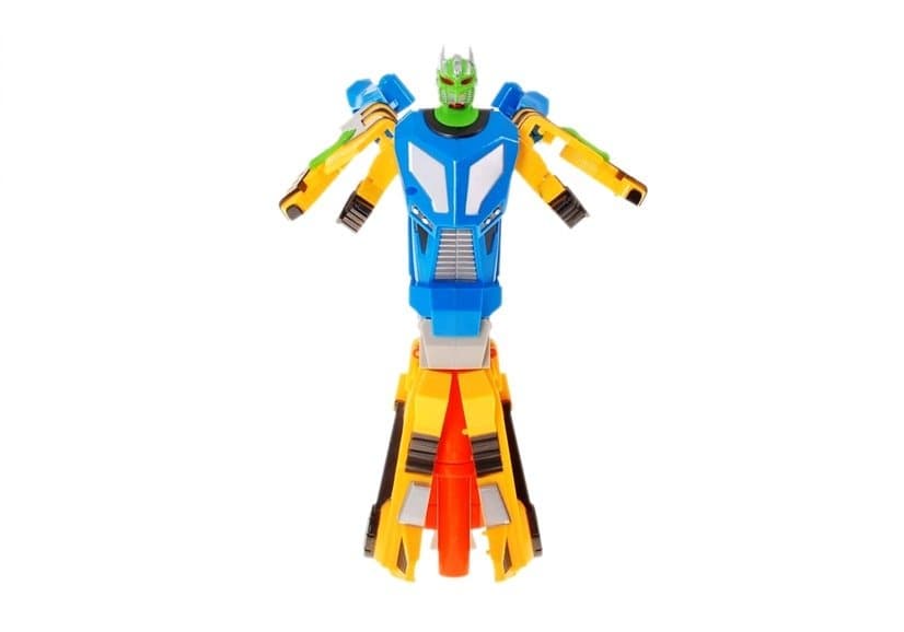 Pištola na penaste puščice LEAN TOYS Robot 2v1 s masko 5