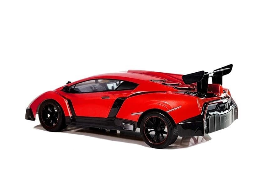 Rdeče RC športno dirkalno vozilo LEAN TOYS 1:10 3