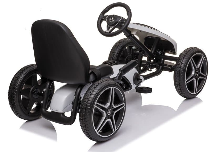 LEAN CARS Gokart na pedala Mercedes, bel 3