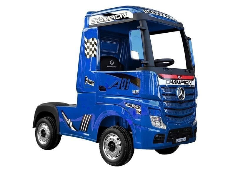 Nalagani avto LEAN CARS Mercedes Actros, moder, lakiran, s pilotom in LED