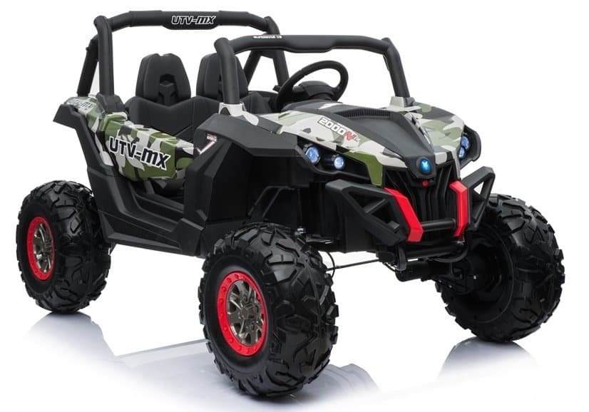 LEAN CARS Akumulatorski Jeep XMX603, maskirni vzorec, lakiran