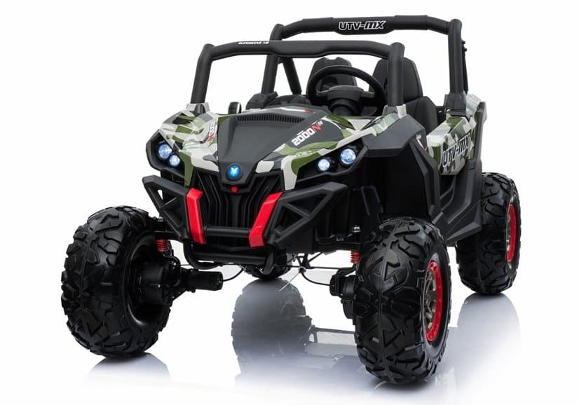 LEAN CARS Akumulatorski Jeep XMX603, maskirni vzorec, lakiran 3