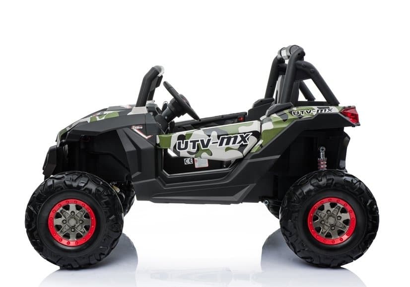 LEAN CARS Akumulatorski Jeep XMX603, maskirni vzorec, lakiran 4