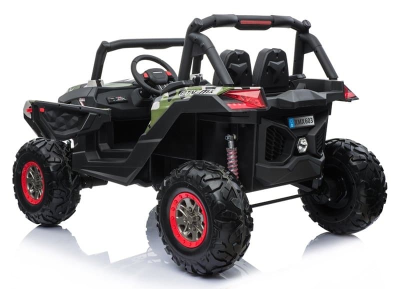 LEAN CARS Akumulatorski Jeep XMX603, maskirni vzorec, lakiran 8