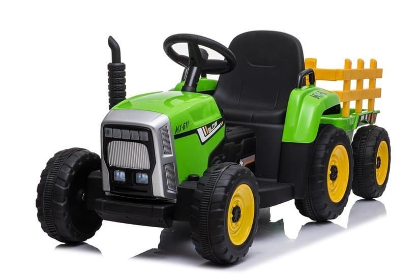 Traktor na Akumulator LEAN CARS XMX611 LED, Zeleni 2