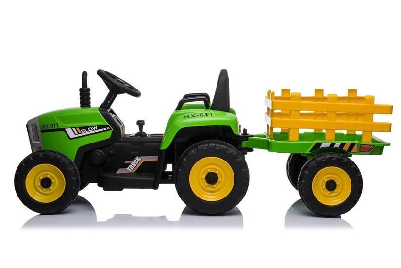 Traktor na Akumulator LEAN CARS XMX611 LED, Zeleni 4