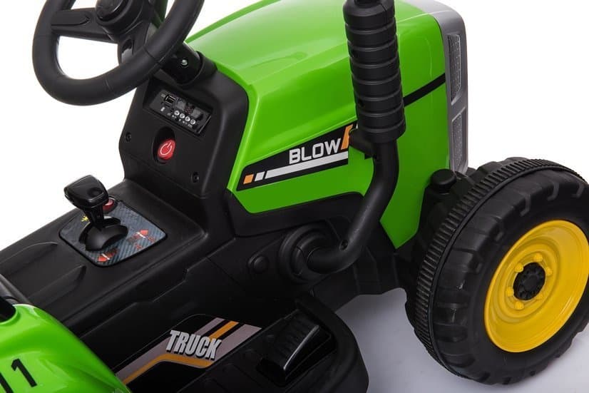 Traktor na Akumulator LEAN CARS XMX611 LED, Zeleni 7