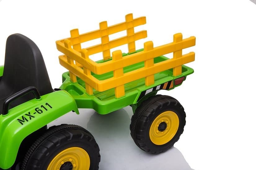 Traktor na Akumulator LEAN CARS XMX611 LED, Zeleni 6