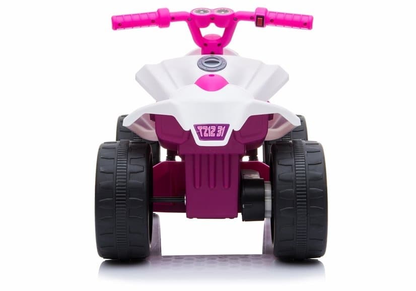 Quad na akumulator TR1805, belo-roza 5
