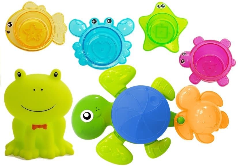 LEAN TOYS Set igrač za kopanje "Želvin vodopad" 2