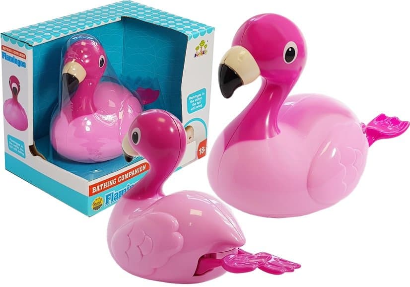 LEAN TOYS Plavajoči plamilec za kopanje