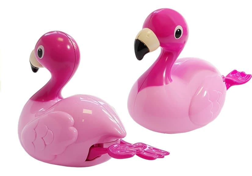 LEAN TOYS Plavajoči plamilec za kopanje 2