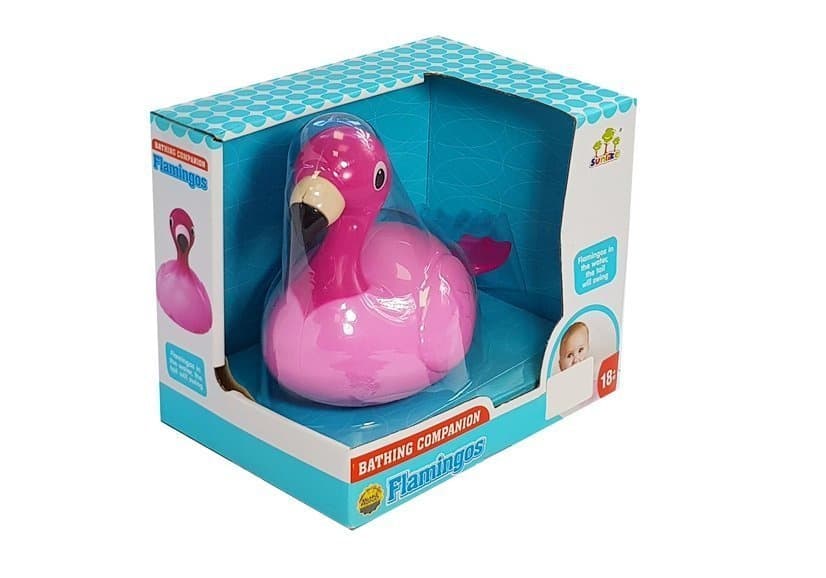 LEAN TOYS Plavajoči plamilec za kopanje 4