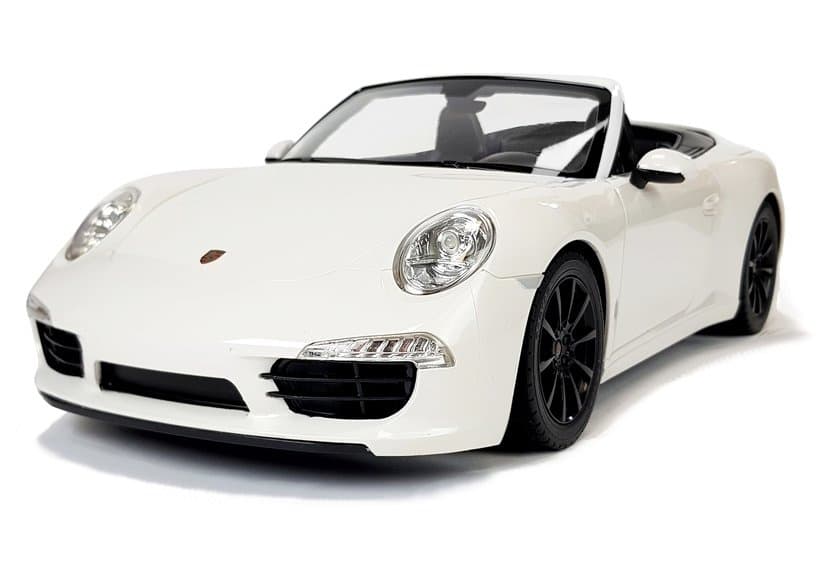 RASTAR Daljinsko vodeno vozilo Porsche 911 Carrera S, belo, 1:12 5
