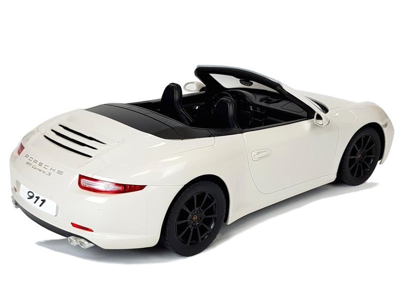 RASTAR Daljinsko vodeno vozilo Porsche 911 Carrera S, belo, 1:12 3