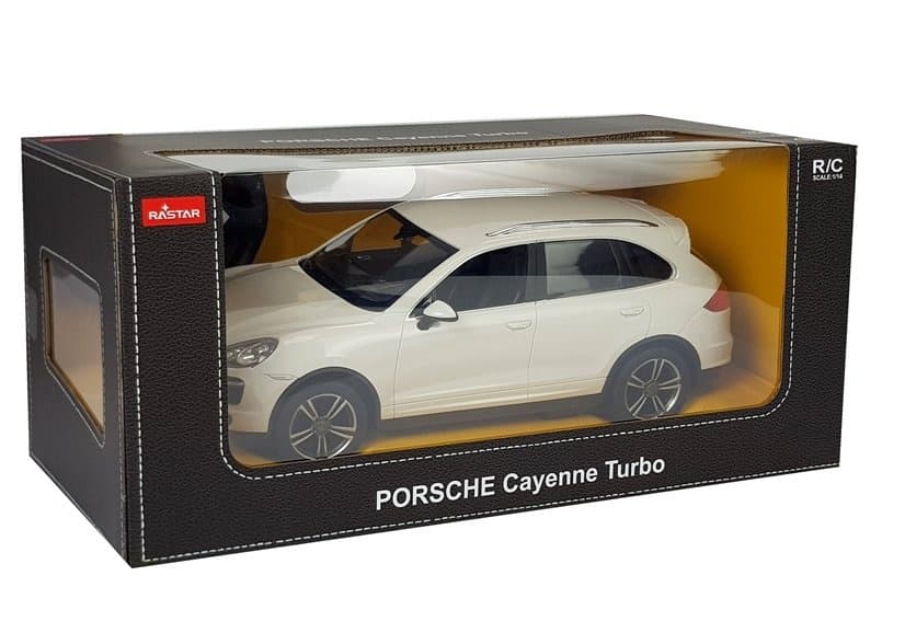 Rastar RC Porsche Cayenne, bel, 1:14 - avto na daljinsko upravljanje 6