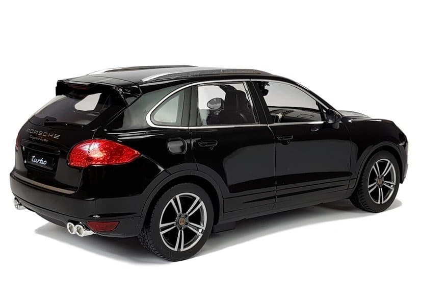 Porsche Cayenne Turbo RC avto, Rastar, črn, 1:14 3