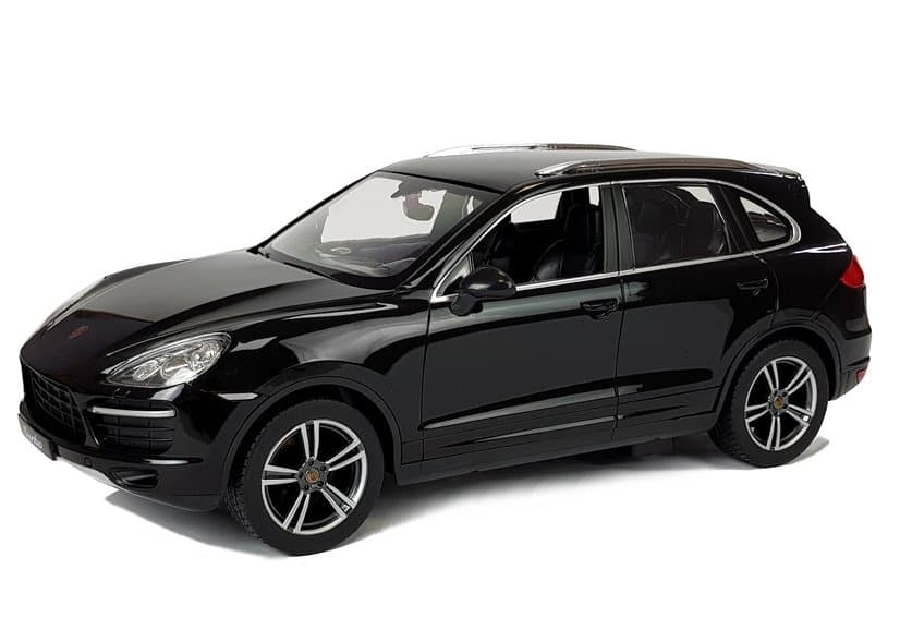 Porsche Cayenne Turbo RC avto, Rastar, črn, 1:14 5