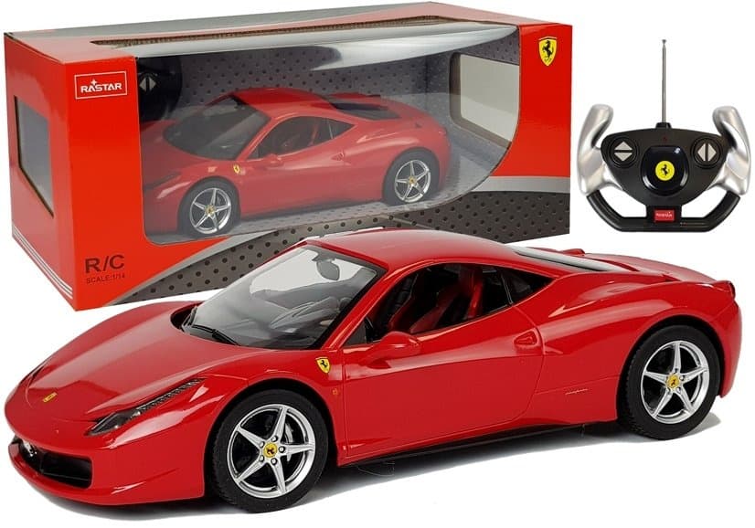 Rastar RC Ferrari Italia, rdeč, 1:14 - avto na daljinsko upravljanje