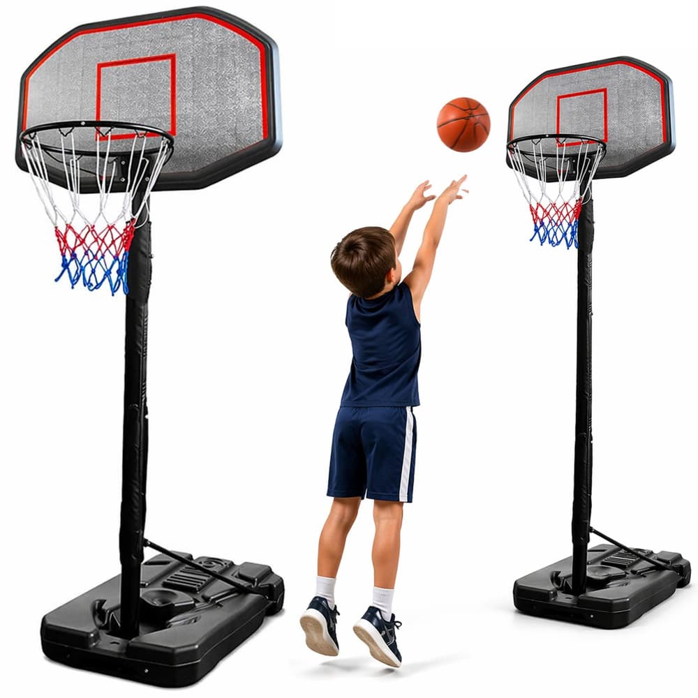 LEAN SPORT Prostostoječi košarkarski koš - nastavljiv 200-300 cm