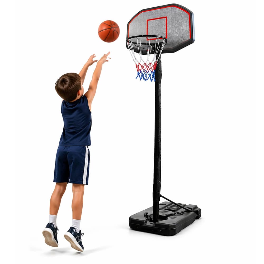 LEAN SPORT Mobilni košarkarski koš - nastavljiv stojalo 190-250 cm 3