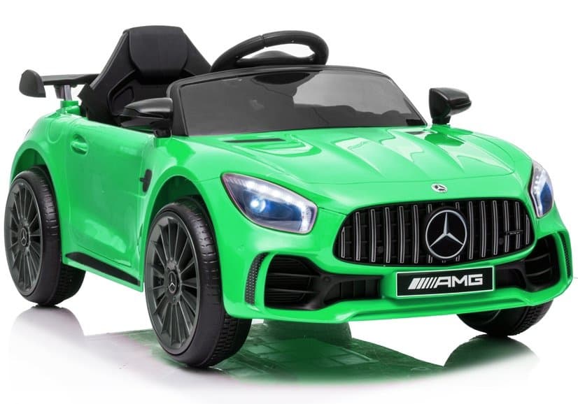 LEAN CARS Akumulatorski avto Mercedes AMG GT R - LED luči, MP3, zelen
