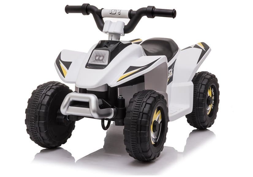 LEAN CARS Akumulatorski quad XMX612, bel - za otroke 3