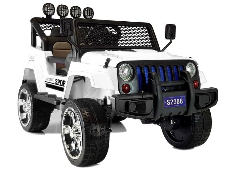 LEAN CARS Jeep S2388 na akumulator, bel, 4x45W