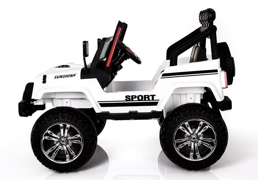 LEAN CARS Jeep S2388 na akumulator, bel, 4x45W 3