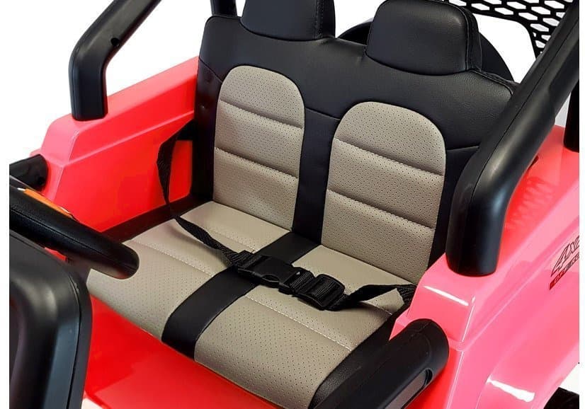 LEAN CARS Jeep S2388 na akumulator, rdeč, 4x45W 4