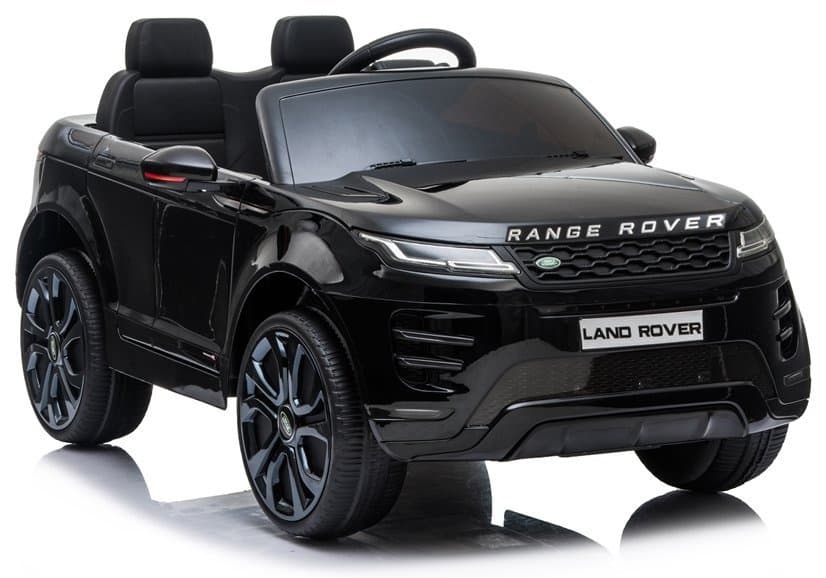 LEAN CARS Avto Range Rover Evoque na akumulator, črn lak