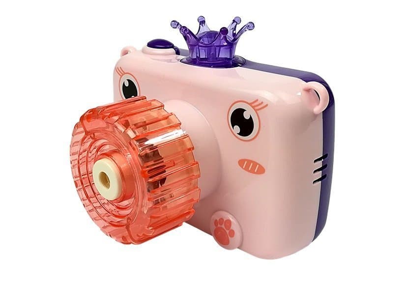 LEAN TOYS aparat za mehurčke, roza, na baterije 3
