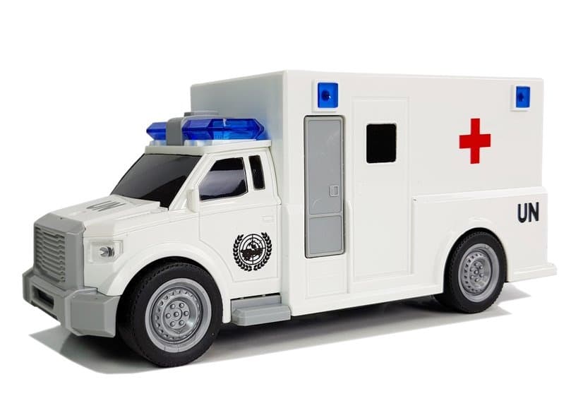 LEAN TOYS reševalni avto z zvokom, 1:20 2