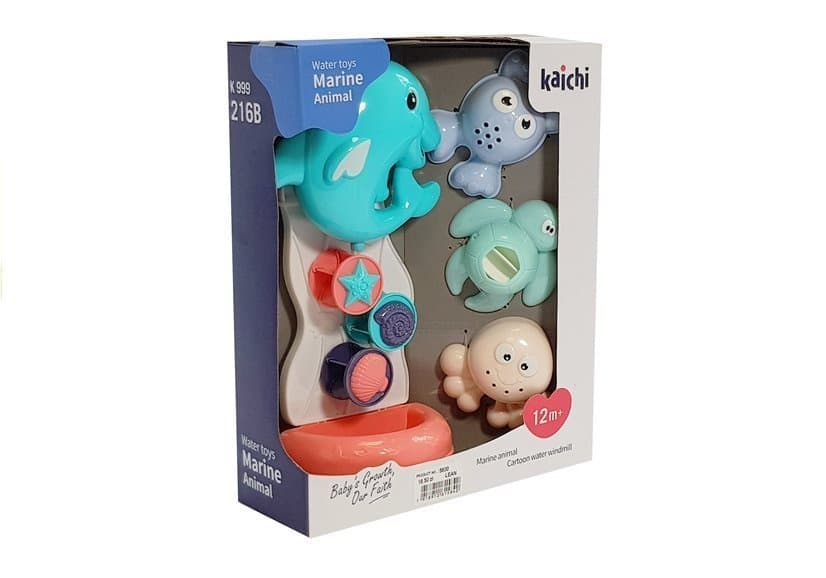 LEAN TOYS morski živali, igrače za kopanje 4
