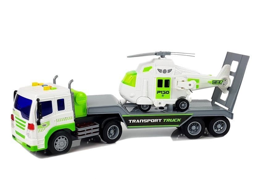 Avto transporter na akumulator, 1:16, s helikopterjem 3