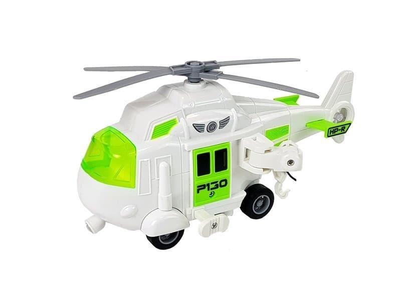 Avto transporter na akumulator, 1:16, s helikopterjem 4