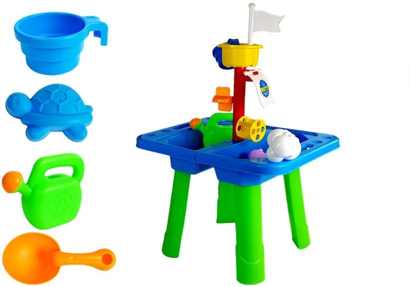 Mizica - peskovnik LEAN TOYS s pripomočki 2