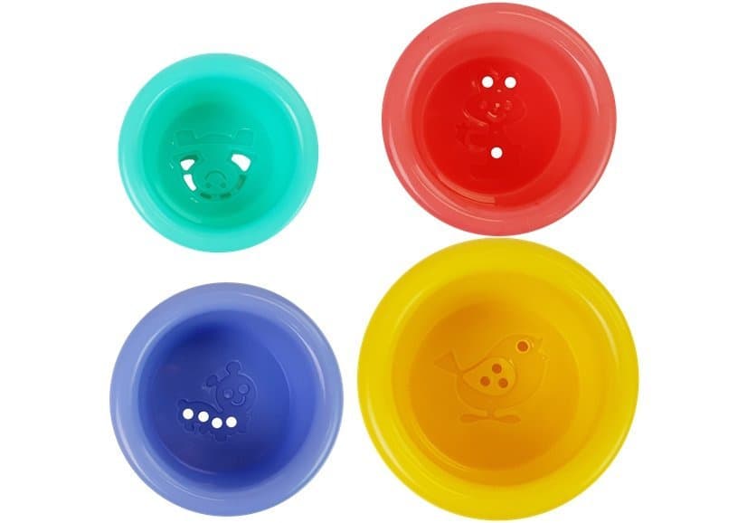 Set za kopanje LEAN TOYS: slap, žaba in vedra 5